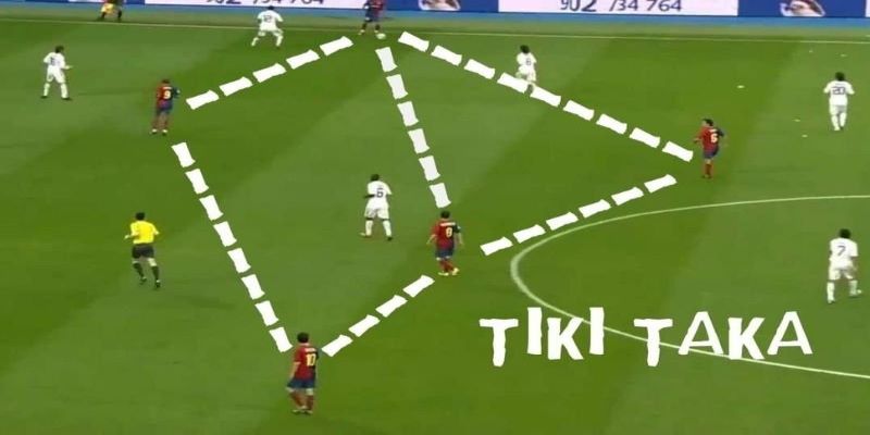 Giới thiệu chiến thuật Tiki Taka cho người đam mê bóng đá